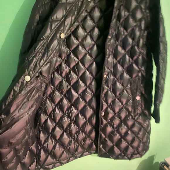 LUCKY BRAND NWOT DOWN DIAMOND QUILT Jacket COZY - Picture 2 of 9